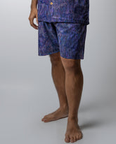 VIOLET STRIPE SHORTS