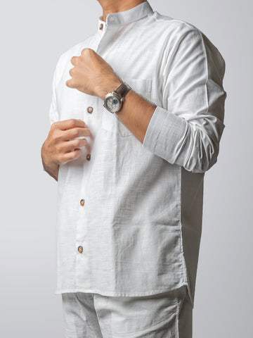 FROST MANDARIN SHIRT